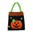 thumbnail image 1 of Bolso reutilizable de Halloween con asas para fiesta de Acción de Gracias suministros diarios calabaza, 1 of 5