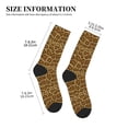 thumbnail image 3 of KLL Snake Skin Print Cool Socks Men's Women's Crew Socks Funny Crazy Novelty Stockings, 3 of 7