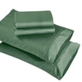 thumbnail image 2 of BNM Egyptian Cotton 850 Thread Count Bed Sheet Set, Full, Green, 2 of 8