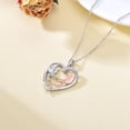 thumbnail image 4 of ONEFINITY Dragon Necklace Silver Rose Golden Heart Pendant Jewelry Gifts for Woman, 4 of 6