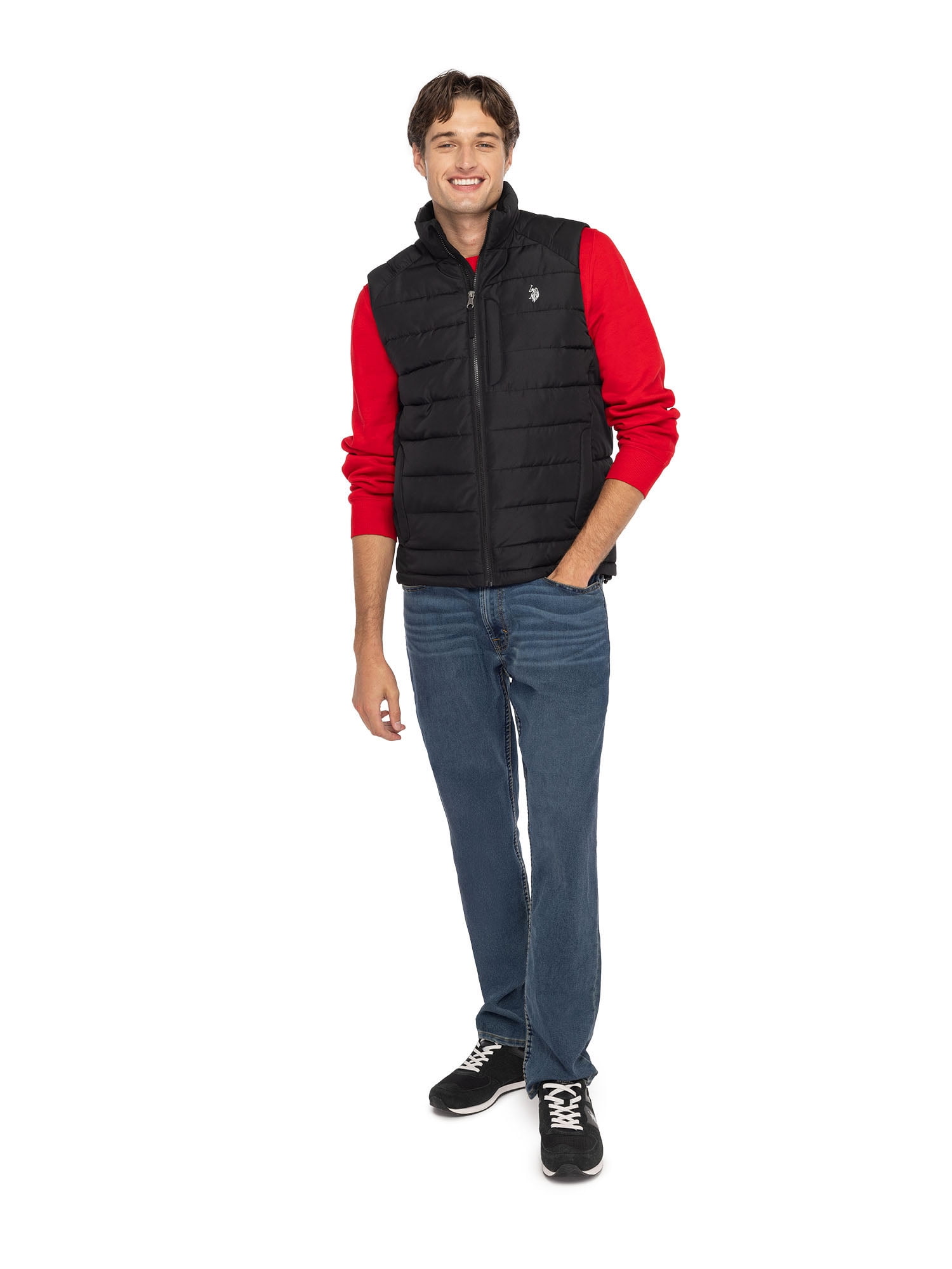 U.S. Polo Assn. Men's Crewneck Fleece Sweatshirt