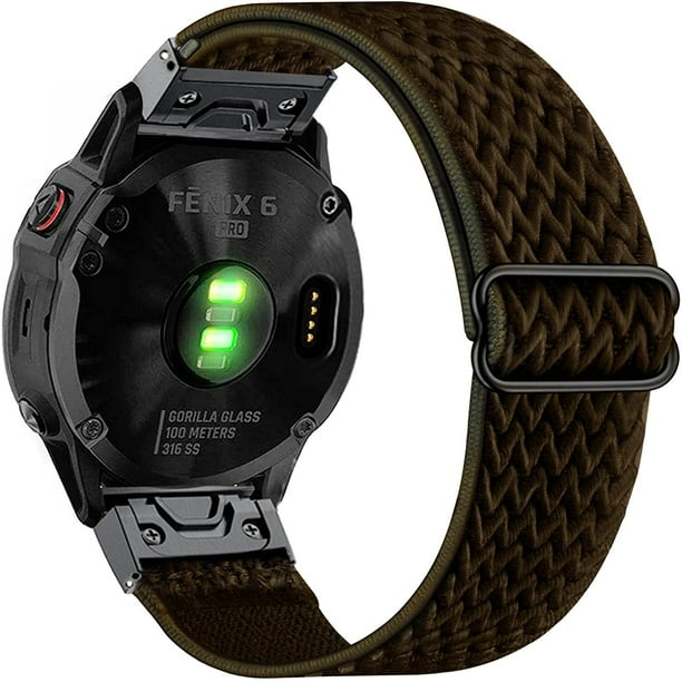 Bracelet Garmin Fenix 7, 22mm Bracelet de Sport en Silicone de Rechange  Bracelet pour Garmin Fenix 7 Solar/Fenix 7 Sapphire Solar/Fenix 5/Fenix 5  Plus/Fenix 6/Fenix 6 Pro/Forerunner 935 : : Sports et