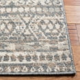 thumbnail image 3 of SAFAVIEH Pyramid Anastasia Geometric Runner Rug, Ivory/Charcoal, 2'2" x 5', 3 of 11