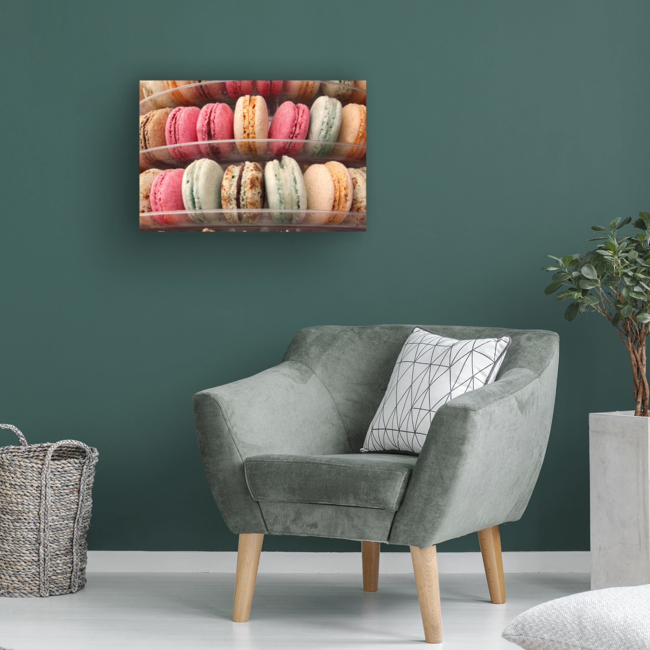 Canvas Wall Art - DANE 'Food 44' Wall Art for Living Room, Bedroom, or Office Décor by Trademark Fine Art - 19 x 12 Inches