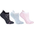thumbnail image 6 of Dr. Motion Women's 2 Pack Pretty Lace Design Compression Ankle Socks, 6 of 6