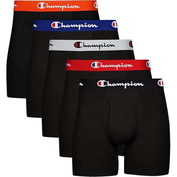 Champion mens Everyday Cotton Stretch- 5 Pack