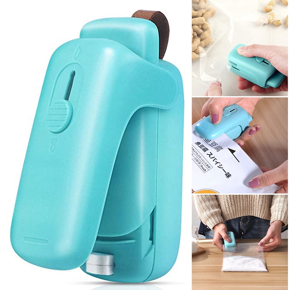 Mini Bag Sealer Handheld Heat Vacuum Sealer Cutter Resealer Machine for