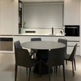 thumbnail image 4 of Nordic Round Dining Tables Kitchen Hotel Design Kitchen Dining Tables Modern Balcony Mesa Comedor Living Room Furniture YN50DT My Lux Decor Round, 4 of 10