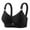 Womens Bras Black, variant on Womens Seamless Wireless Supportive Bra Push Up Comfort Soft No Underwire Full Coverage T-Shirt Bralette