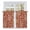 Burnt Orange, variant on Mint Green Botanical Kitchen Curtain for Berdoom Living Room Cafe 72 Inch Length, Spring Summer Chic Wildflowers Tiers Curtains Light Filtering Drapes Rod Pocket Window Treatment 2 Panels 52"Wx72"L