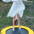 thumbnail image 1 of WHAMVOX Round Protective Pad Trampoline Safety Pad Oxford Cloth Fine Craftsmanship Prevent Injuries 1Pack, 1 of 8