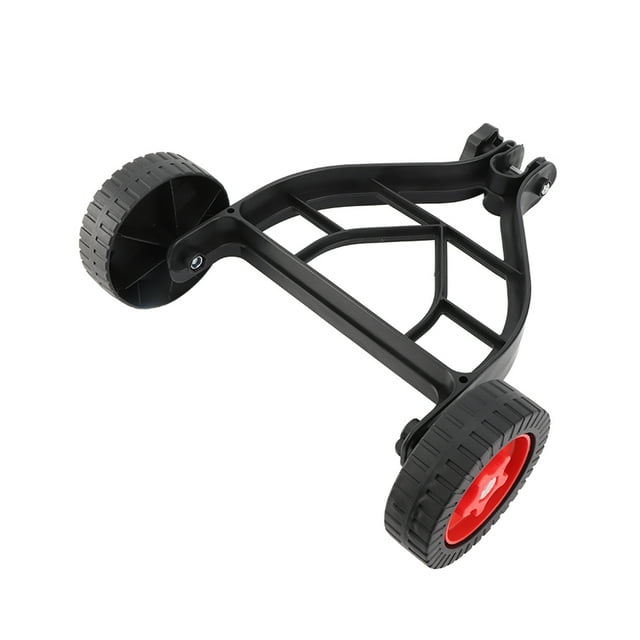 Labor Saving Auxiliary Wheel, Stable Support Design, Adjustable Height and Angle, Compatible with Grass Trimmer, for Easier Weeding Work