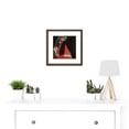 thumbnail image 2 of Egon Schiele Cardinal And Nun Caress 8X8 Inch Square Wooden Framed Wall Art Print Picture with Mount, 2 of 4