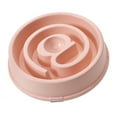 thumbnail image 4 of Supvox Dog Dishes for Small Dogs Round Slow Eating Bowl Plastic Pink 1Pack, 4 of 6