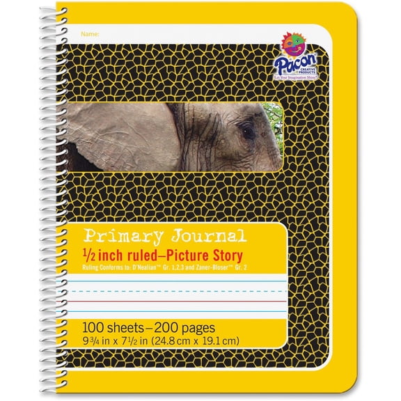 Pacon Composition Book, 8.5" x 11", Multicolor, 100 Sheets