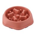 thumbnail image 2 of ICQOVD Dog Bowl Slow Food Bowl Small and Medium-sized Dog Feeder Dog Food Slow Food Bowl, 2 of 5