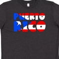 thumbnail image 4 of Inktastic Puerto Rico Flag in Text Youth T-Shirt, 4 of 5