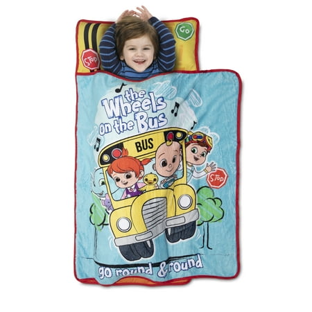 UPC: 0723393134694 | Cocomelon Wheels on the Bus Toddler Nap Mat