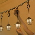 thumbnail image 3 of Cordless Camping Lamp Portable Hung Light Retro Tent Light Home Atmospheres Lantern Multi-Modes USB Rechargeable Lamp, 3 of 6