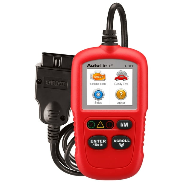 Autel Al329 R Obd2 Code Reader Diagnostic Tool With Emission Status Walmart Com Walmart Com