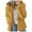 Yellow, variant on Azrian Womens Coats and Jackets,Fashion Womens Warm Faux Coat Jacket Winter Splicing Zipper Solid Long Sleeve Outerwear