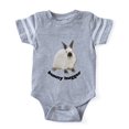 thumbnail image 1 of CafePress - Bunny Hugger - Cute Infant Baby Football Bodysuit, 1 of 1