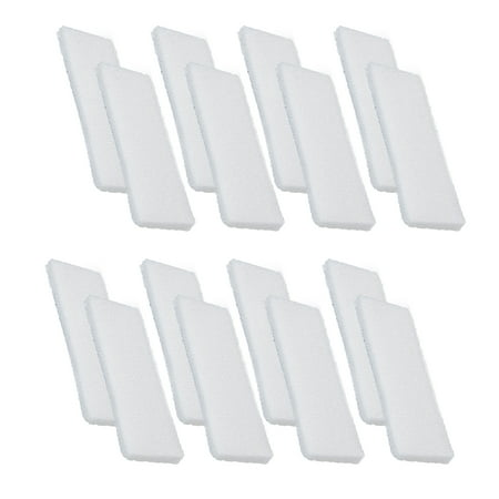 Genligt Replacement Aquarium Bio Sponge Foam Filter Pads Compatible with Fluval U3 16 Pack