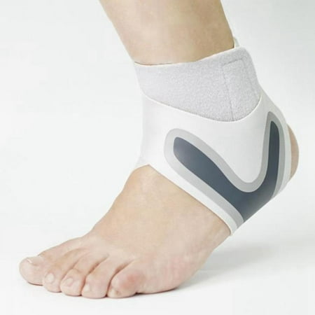 

Ankle Brace - Compression Sleeve with Adjustable Strap & Non-Slip Ankle Support for Comfortable Fit - Open-Heel Wrap to Relieve Pressure Pain Discomfort in Feet - Ideal for Men & Women (Single)