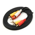 thumbnail image 1 of 1,5M Cable de Extensión Audio Vídeo 3RCA Macho a Macho RCA Composite AV, 1 of 1