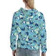 thumbnail image 7 of Sikiie Flying Swallows Women's Casual Hoodies Long Sleeve Lightweight Pullover Tops Loose Sweatshirt-Large, 7 of 7