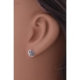 thumbnail image 6 of SilverCloseOut Sterling Silver Dainty Oval BoHo Filigree Stud Earrings, 6 of 6