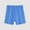 Blue, variant on EchfiProm Women Underwear on Clearance 1PC Blue Cotton Breathable Comfortable Plus Size Boy Shorts XXL