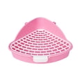 thumbnail image 1 of Pet Litter Tray Bunny Potty Potty Training Toilet Seat Small Animal Toilet Large Mesh Design Rabbit Litter Box Pet Training, 1 of 6