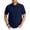 121#Blue, variant on Quick Dry Polo Shirts for Men Short Sleeve Breathable Pique Knet Golf Business Casual Top Lightweight Athletic T-Shirt Summer Navy S