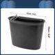 thumbnail image 4 of Bote de basura para automóvil Unique Bargains, colgante en la puerta del automóvil, de cuero sintético y plástico, negro, 1 pieza, 4 of 6