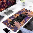 thumbnail image 2 of Long Mouse Pads for Desk,Halloween Spooky Icons Pattern Desk Mats on Top Of Desks, Desk Mouse Pad Extra Large with 3mm Non-Slip Base and Stitched Edge for Gaming,Office,Work,Home 31.5x15.7in, 2 of 5