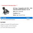thumbnail image 2 of Pump - Compatible with 1992 - 1999 Chevy K2500 Suburban 7.4L V8 1993 1994 1995 1996 1997 1998, 2 of 2