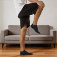thumbnail image 5 of WANDER Merino Wool Ankle Socks 3 Pairs Cushioned Sweat-Wicking No Show Socks For Running & Hiking, 5 of 7