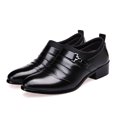 thumbnail image 6 of YUEHUA Mens Dress Shoes Casual Business Oxford Derby Orthopedic Leather Shoes Simple Lace-up Walk Loafers Flats Shoes for Men, 6 of 9