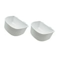 thumbnail image 1 of 2 cuencos colgantes para comida de mascotas, duraderos, prácticos y portátiles, para jaula de perro, para gatitos y gatos. Blanco, 1 of 8