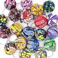 thumbnail image 4 of Nuevo Llavero 3D Graffiti Baloncesto Simulación Mini Colgante Pelota Estrella Deportes Souvenirs Fans del Deporte Especial Cumpleaños Regalo, 4 of 4