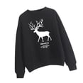 thumbnail image 2 of Sudadera Sudadera Sudadera Blusa Invierno Manga Larga Ropa Deportiva Unisex SG Zulema Sudadera de cuello redondo de algodón, 2 of 8