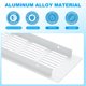 thumbnail image 3 of Uxcell 20 x 4 Inch Door Air Vent Cover, 2 Pcs Heavy Duty Grille Ventilation, 3 of 7