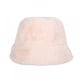 thumbnail image 1 of Gorro de pescador de invierno para mujer, cálido, suave y bonito, de piel sintética, color beige., 1 of 7