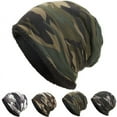 thumbnail image 5 of Men Women Camouflage Cotton Cap Plus Velvet Hat Warm for Autumn and Winter Coffee, 5 of 6