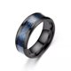 thumbnail image 1 of Anillo de acero de titanio con patrón de dragón de moda personalizado con incrustaciones de anillo de acero inoxidable con patrón de dragón, joyería para hombres y mujeres, 1 of 6