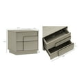 thumbnail image 3 of Horizon Nightstand in Whitewashed Oak made from Engineered Wood, 3 of 7
