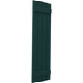 thumbnail image 3 of Ekena Millwork 14"W x 53"H Americraft Four Board (2 Batten) Exterior Real Wood Joined Board-n-Batten Shutters (Per Pair), Thermal Green, 3 of 10