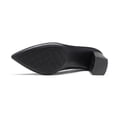 thumbnail image 4 of Dream Pairs Las mujeres de alta Chunky cerrado del dedo del pie Tacones puntiagudos del partido de la boda elegante deslizamiento en los zapatos de las bombas SDPU2229W Dream Pairs SDPU2229W, 4 of 4