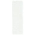 thumbnail image 5 of SAFAVIEH New Orleans Ivory Solid Shag Area Rug, Ivory, 7' x 7' Round, 5 of 8